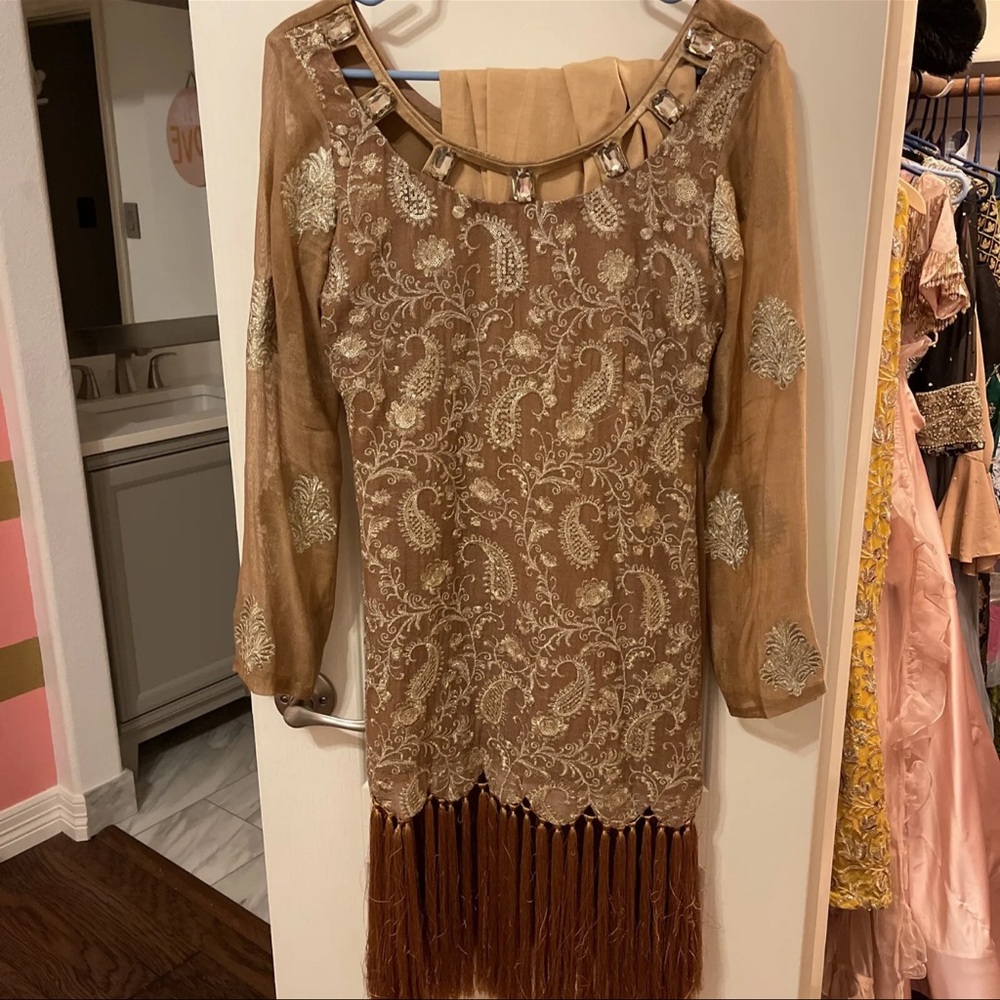 Two piece shalwar kameez outfit